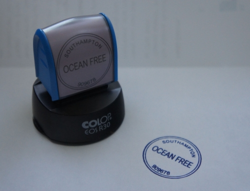 The Ocean Free stamp